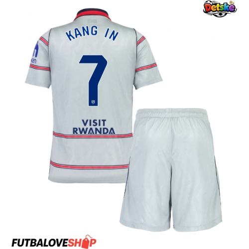 Dres Atletico Madrid Lee Kang-in #7 Tretina pre deti 2026-27 Krátky Rukáv (+ trenírky)